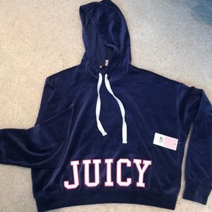 Velour Juicy sweater/hoodie NWT